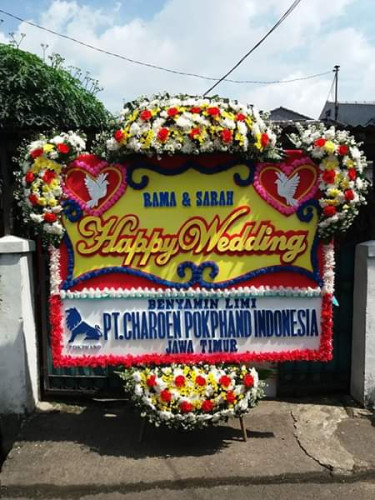 Karangan Bunga Pernikahan jekan raya palangkaraya