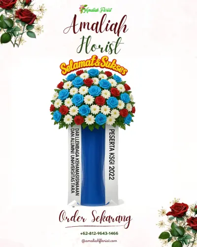 Standing Flower di Jekan Raya Palangkaraya